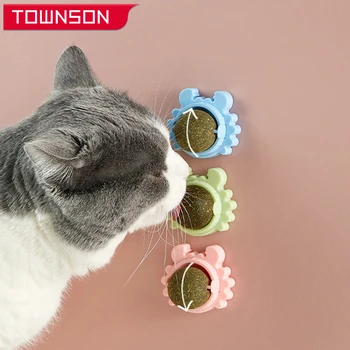 Healthy Cat Catnip Toys Ball Cat Candy Licking Snacks Nutrition Catnip Snack Nutrition Energy Ball Kitten Cat Toy Cat Supplies 1