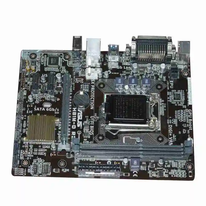 

For 22nm CPU USB2.0 USB 3.0 16GB H81 Desktop Motherboard LGA 1150 DDR3 For Asus H81M-D R2 Motherboards