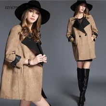 Осень-зима, новое модное кашемировое Женское пальто, куртка, женские теплые пальто, abrigos mujer, элегантное женское пальто большого размера