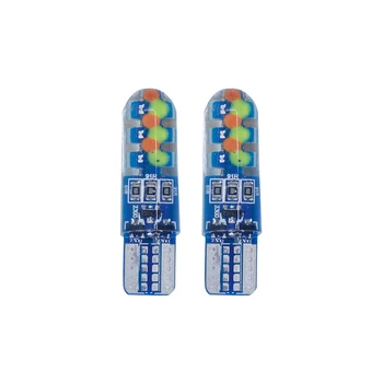

2pcs High Brightness T10 COB flash leds Non-polarity Free Error Car LED DC 12V