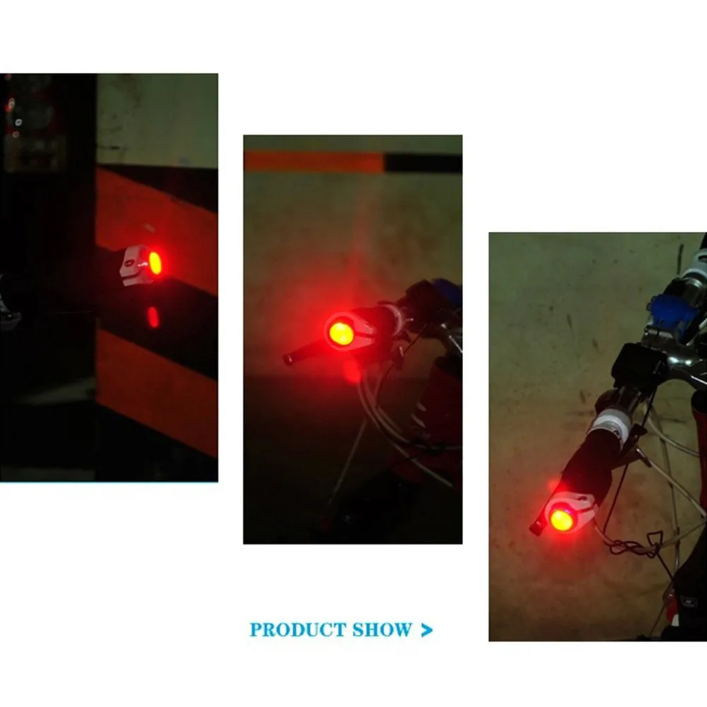 2 шт./лот Bycicle Руль Свет ручка светодиодные велосипедные огни указатель поворота