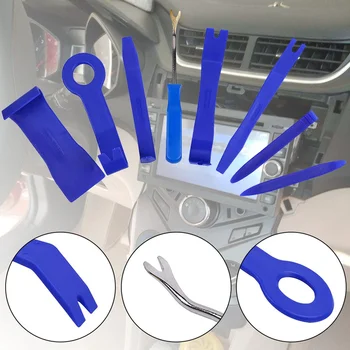 

8PCS/SET Auto Car Door Body Repair Open Removal Tool Radio Portable Mechanics Automobile Dent Puller Installer Spotter Pry Tools