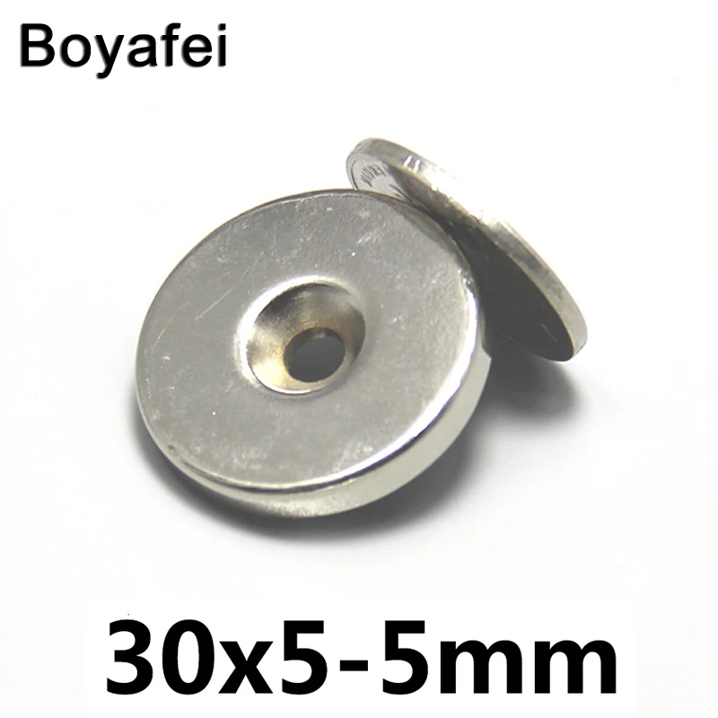 

20/50/100 pcs 30x5-5mm Multi-Use Refrigerators Magnets with Hole for Fridge Door Whiteboard Map Round Hole Magnet 30*5-5mm