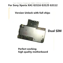 Протестированная Полная работа оригинальная разблокировка используется материнская плата для Sony Xperia XA1 G3116 G3125 G3112, схема электронная панель