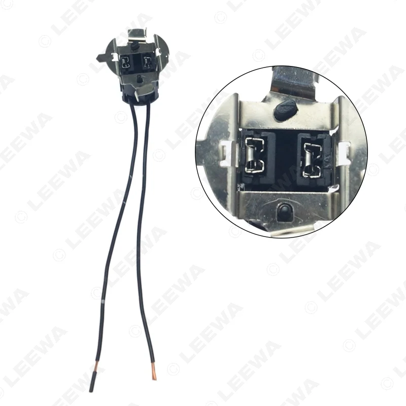 1pc car light bulb base holder socket wire adapter for Volkswagen Sigtar H7 halogen lamp connector wiring harness #CA6406 lamp holder headlight holder led work light holder led lamp bulb base light bulb socket light holder