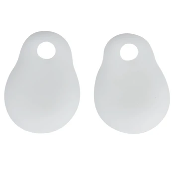 

1 Pair of Bunion Gel Toe Straighteners/Separators Hallux Valgus Bunion Relief---White