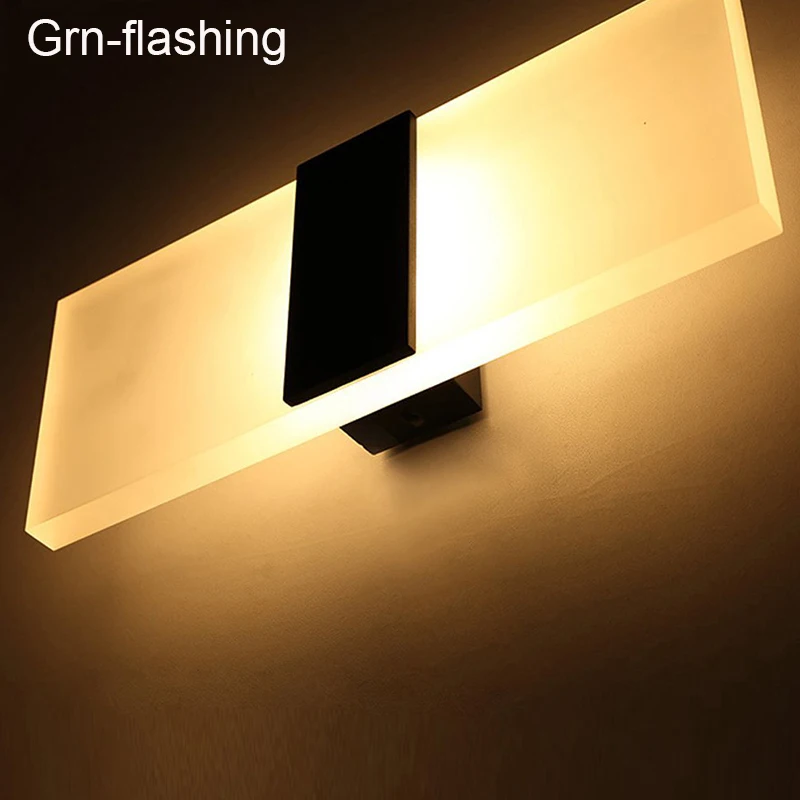  3W/5W/6W Led Acrylic Wall Lamp AC85-265V Wall Mounted Sconce Lights lamp Decorative Living Room Bed - 32808950441