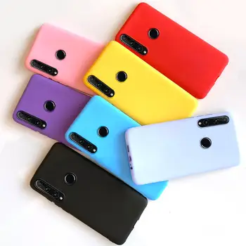 

For Huawei Honor 10i Case Honor 20 Lite Case HRY-LX1T Soft Silicone Matte TPU Back Cover For Huawei Honor 10i 10 i Honor10i Case