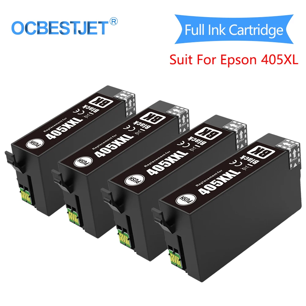 405xxl Black Compatible Ink Cartridge For Epson Wf3820 Wf3825 Wf4820