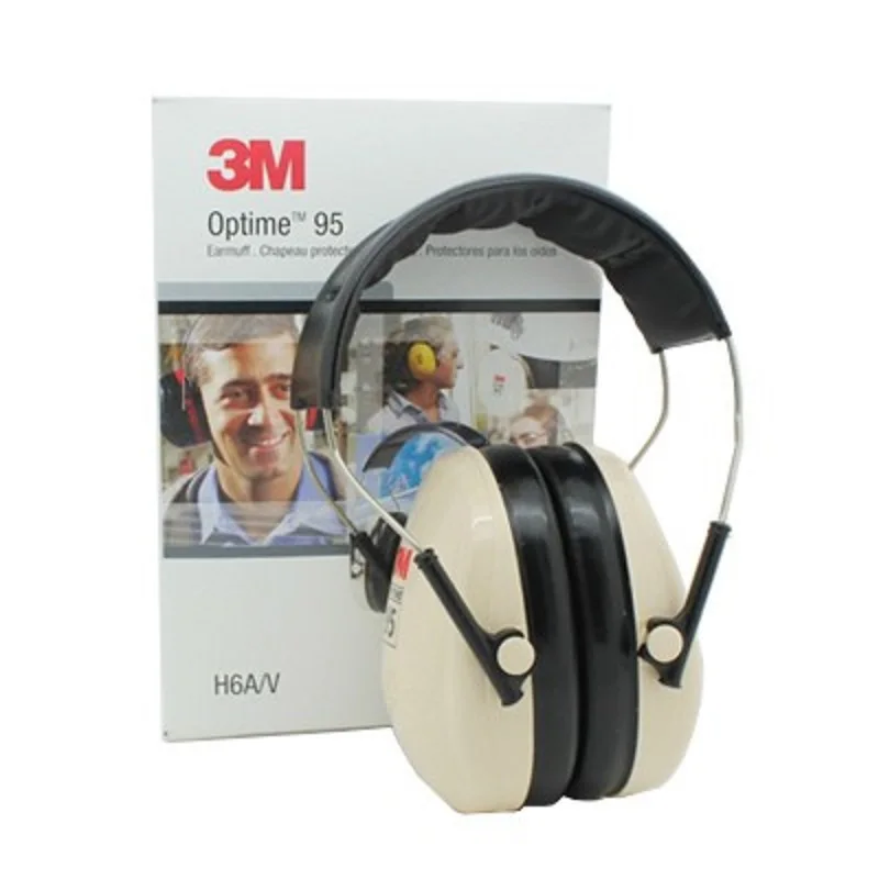 3M H6A звукоизоляционные наушники NRR 21dB безопасность Peltor Optime 95 над головой шумоподавление наушники исследование Спящая работа