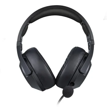 

Computer Gaming Headset RGB Glowing Adjustable Size Headphone with Mic for PC Laptop DU55