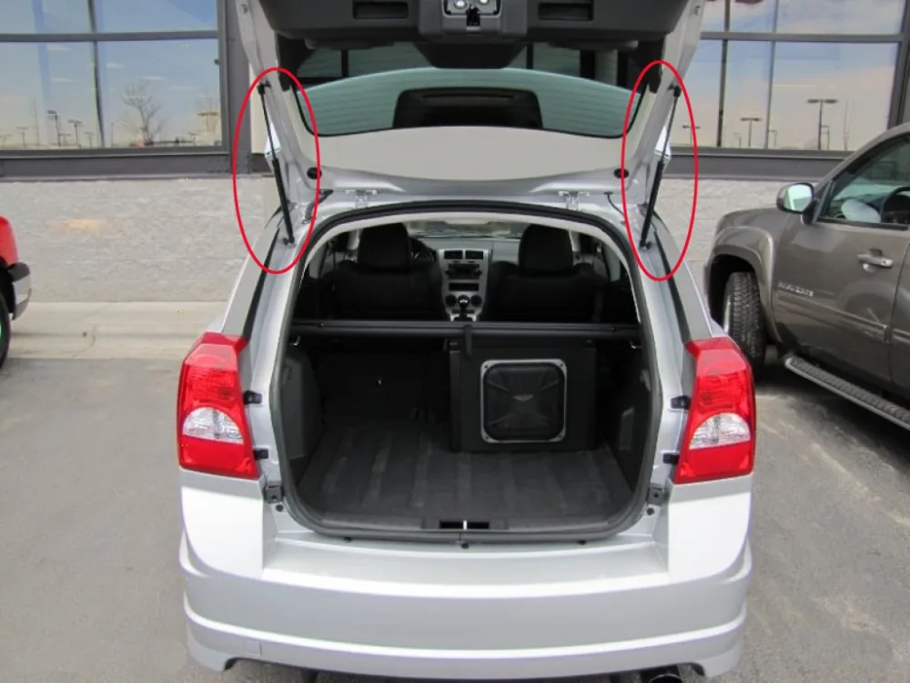 Sk Import Tail Lights Black Dodge Caliber Fullcartuning