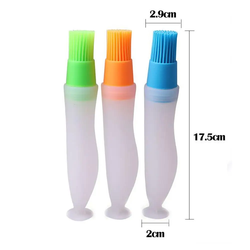BBQ Oiler Oil Brush Oil Bottle Environmental Economic Silicone Accessories Cake Pastry Home Cooking-3