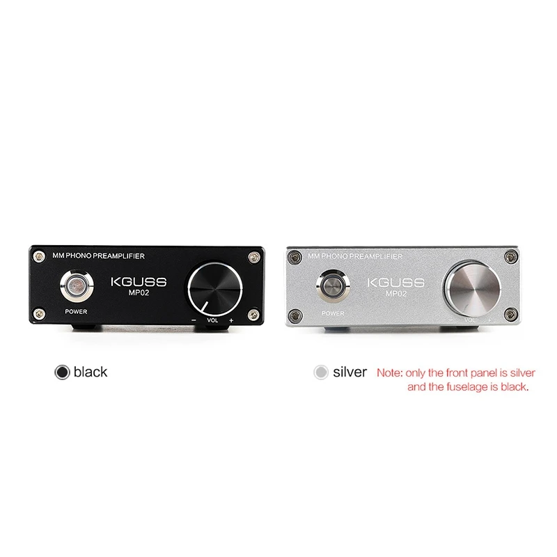 Kguss Mp02 Phono Предварительный усилитель долгоиграющая запись плеер мини мм Phono предусилитель аудио усилитель