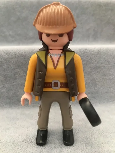 S16 7,5 см Высокое качество оригинальной Playmobil Слепой Мешок для девочек и мальчиков Полли Карманный строительный блок - Цвет: Цвет: желтый