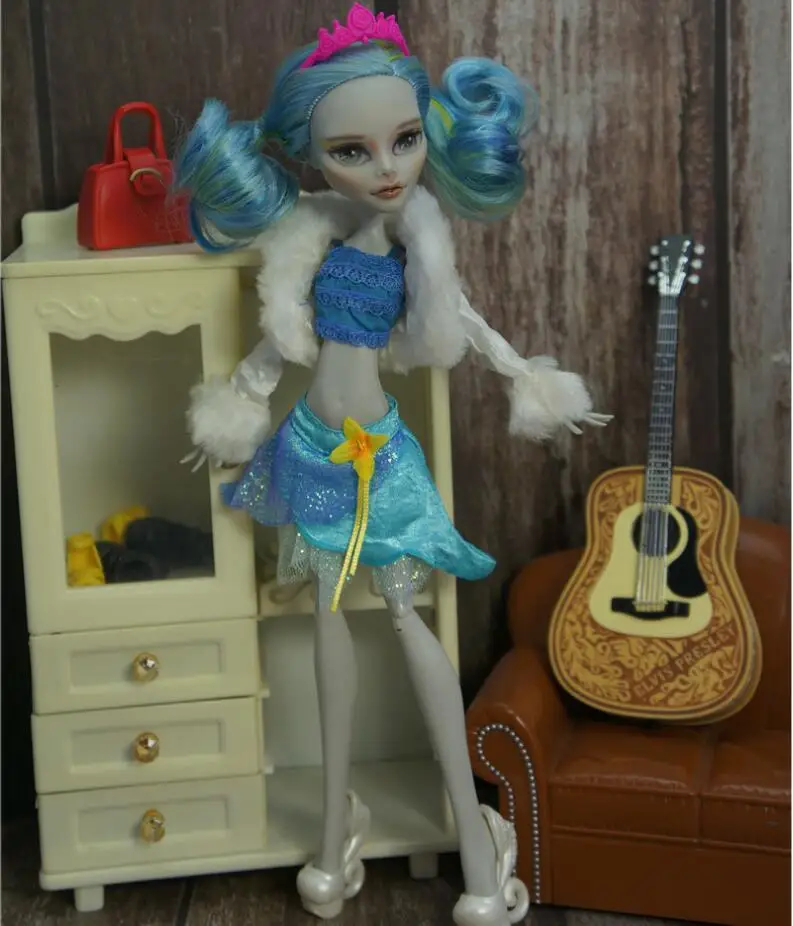 Лидер продаж качественная Мягкая Повседневная одежда Monstering High Doll ручной работы