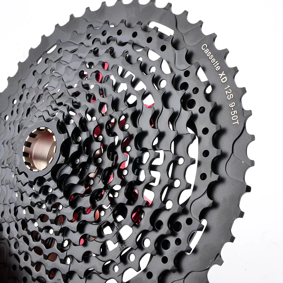 MTB 12 11-speed 9-50T Кассетная лента Ultimate SRAM XD Кассетная лента Радуга 535 г Кассетная лента ультра-светильник 12s