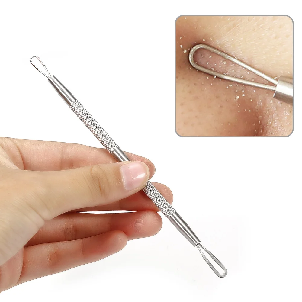 

Hot Sale Blackhead Remover Comedone Acne Treatment Pimple Blemish Extractor Acne Removal Needles Acne Cleaning Extractor Tool