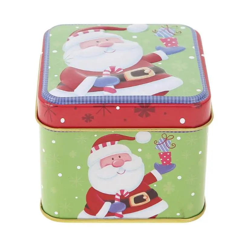 Милый Рождественский мини-подарок упаковка декоративная коробка для хранения сладостей выпечки печенья чехол