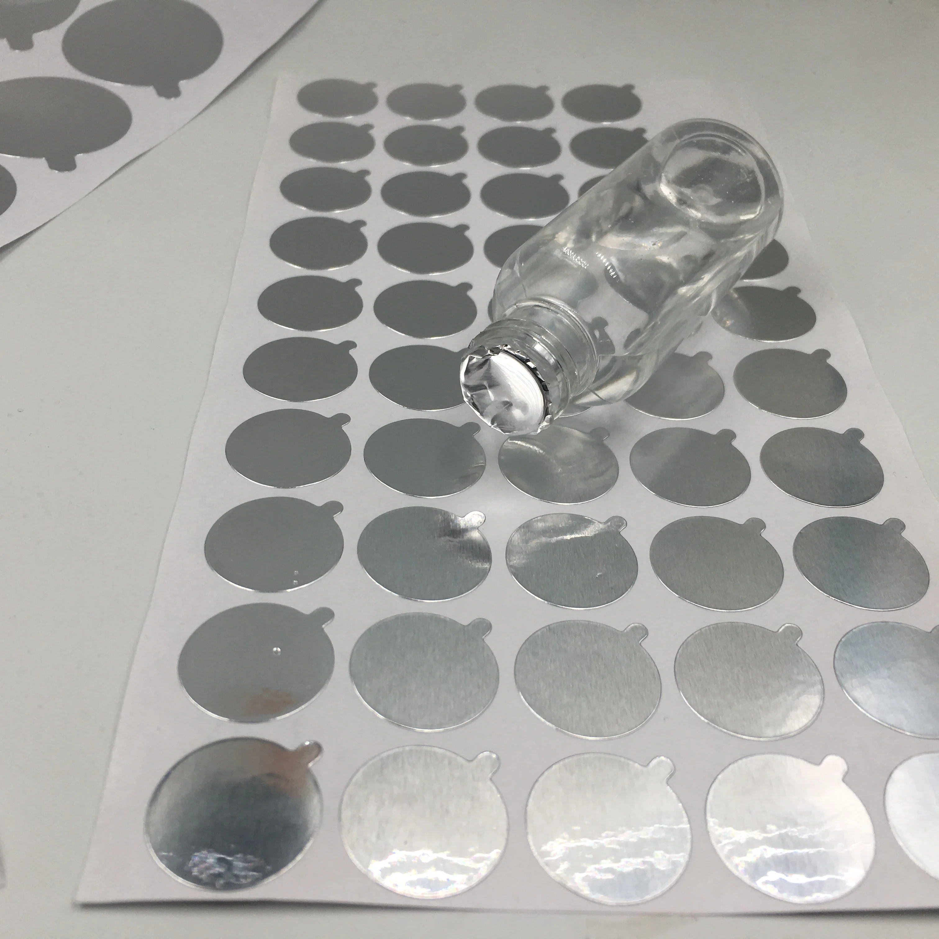 9MM 11MM 13MM 15MM 22MM 32MM 38MM Foil Sealing Sticker for Soft Tube bottles Mouth Seal Adhesive Stopper Stickers aluminum foil sealing sticker