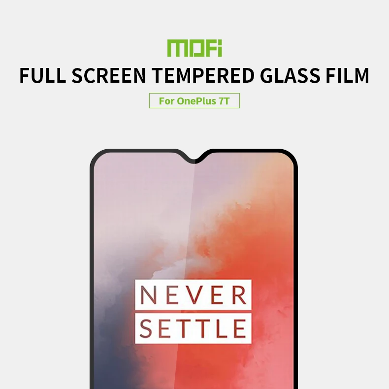 Для Oneplus 7t закаленное стекло Mofi полное покрытие экрана закаленное стекло для Oneplus 7t Защита экрана для Oneplus 7t