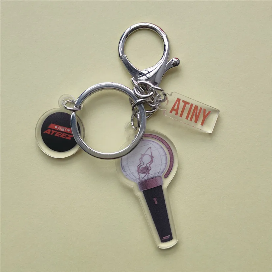 ATEEZ Mini Lightstick KeyChain