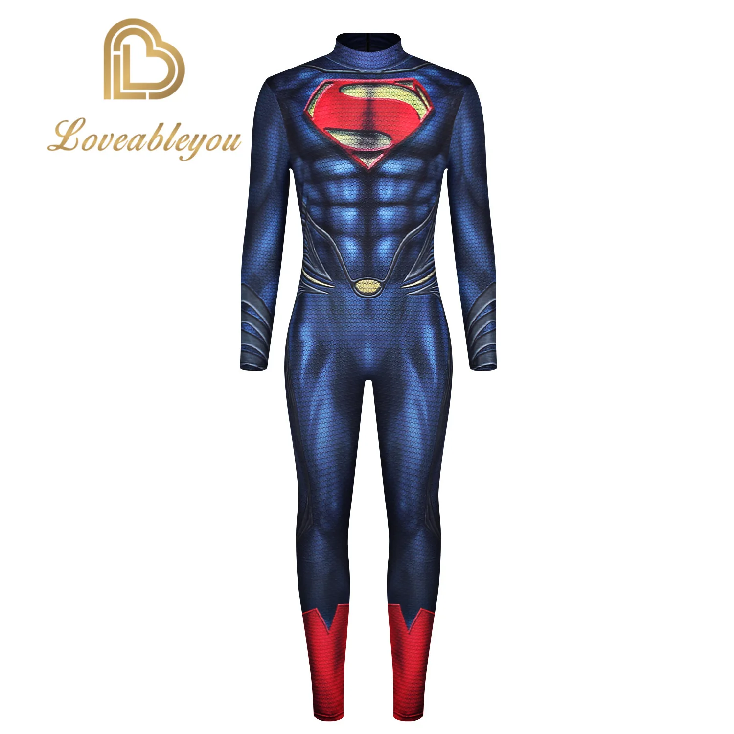Аниме «Супермен: Человек из стали 2», «Кларк Кент», Маскарадные костюмы супергероя «Супермен», «зентай», плащи-комбинезоны, боди, костюм