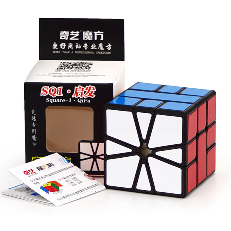 Qiyi Qifa QQ-1 волшебный кубик головоломка квадрат 1 скоростной SQ1 Mofangge 3x3 Twisty Обучающие