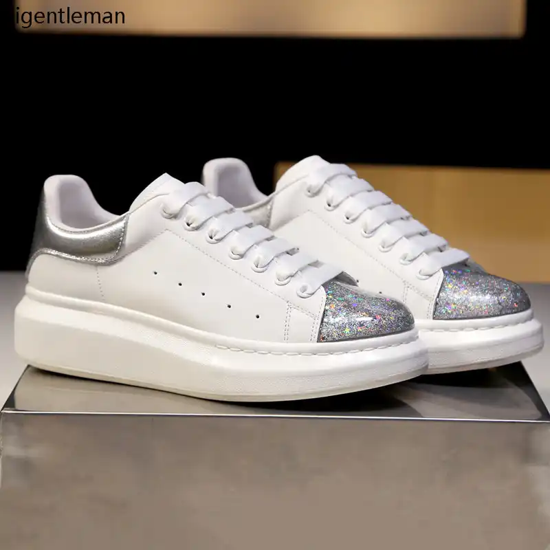 white star platform sneakers