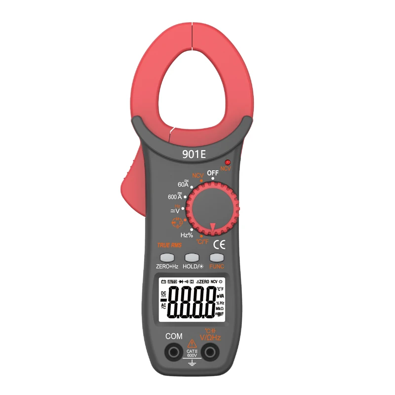 901E-ACDC- 600A-Clamp-Meter