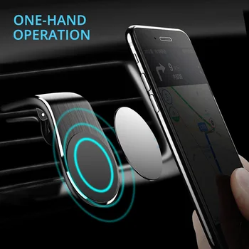 

Magnetic Car Phone Holder Mini Air Vent Magnet Mount Mobile GPS Support Smartphone Stand For iPhone 11 Pro 8 7 6 Samsung