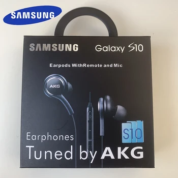 

Samsung AKG Earphone Wired 3.5mm In-ear with Microphone Wired Controller S8 S9 S10 Support Android smart phone for Galaxy S8 S10