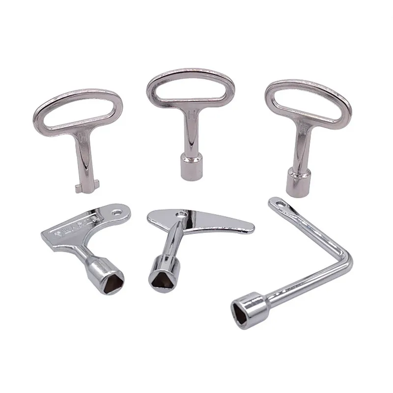 AHSKY Clé Triangulaire Longue Pour Porte D'Ascenseur KONE - 100mm/200mm/300mm/500mm - Outil De Dépannage