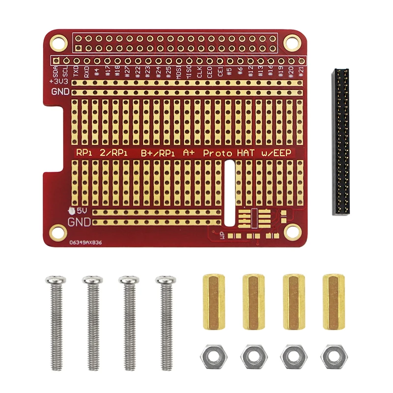 For Raspberry Pi 2 Model B A+/B Prototyping Hat Shield Hole Plate DIY Kit 
