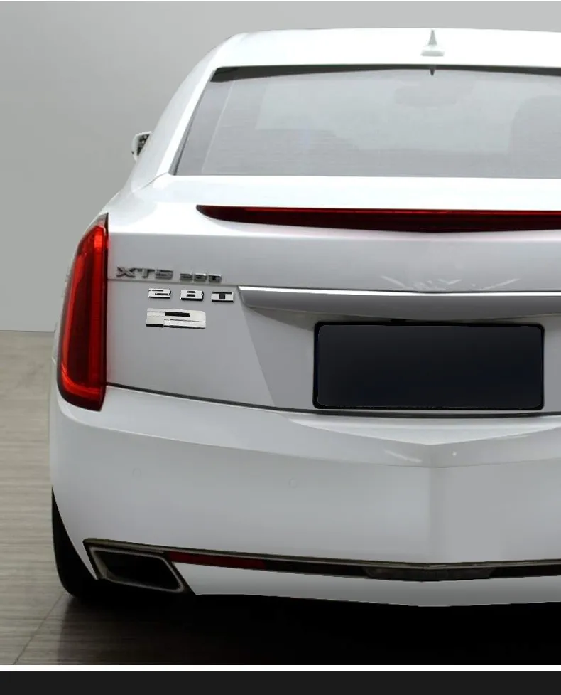 3D багажник металлический 280 360 AWD стикер для Cadillac XTS ATSL XT4 XT5 CT6 ABB004