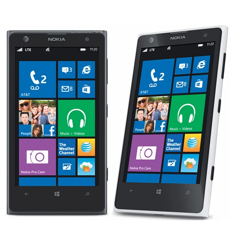Оригинальный разблокированный мобильный телефон Nokia Lumia 1020 Windows Phone 32 ГБ камера 41