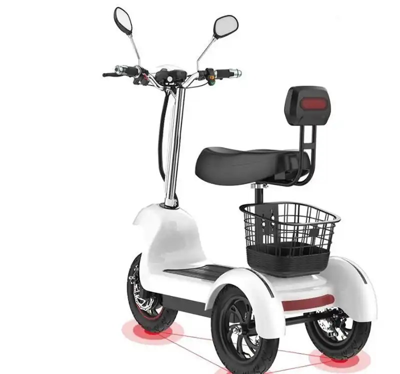 three wheel electric cycle