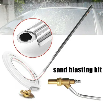 

High Pressure Sand Blaster Wet Blasting Washer Sandblasting Tool Kit For Karcher Plastic Pipe For Karcher