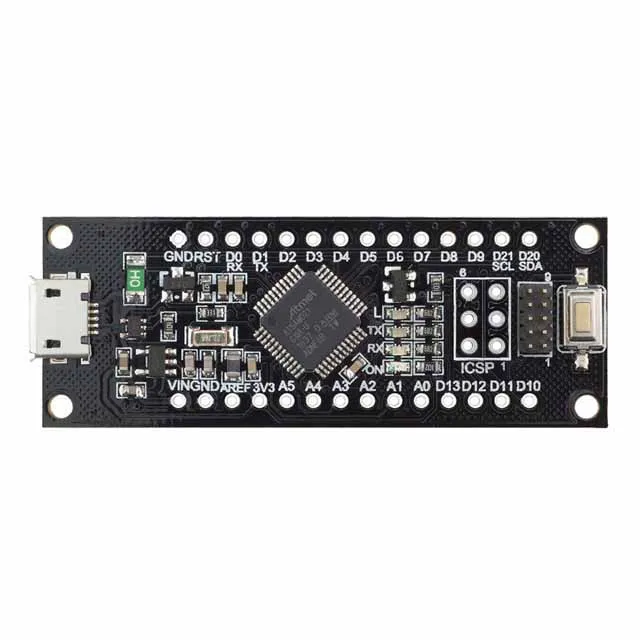 

A12-- SAMD21 M0-Mini. 32-bit ARM M0 core. Pins UnSoldered. Compatible with For Arduino Zero For Arduino M0. Form Mini.
