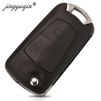 Keyforkess Shell chiave dell'automobile di vibrazione modificata a distanza per Opel VAUXHALL Vectra Astra Zafira 3 pulsanti HU100/HU43/Hu46/YM28 custodia Fob - Jingyuqin Shell chiave dell automobile di vibrazione modificata a distanza per Opel VAUXHALL Vectra Astra