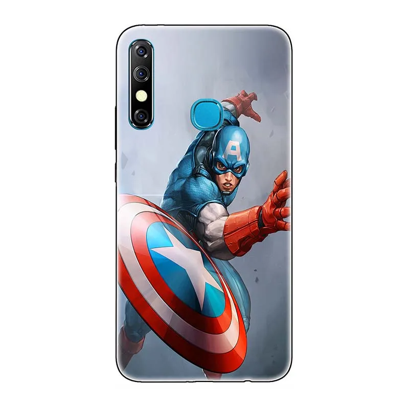 A16 TPU+ PC чехол для телефона s для Tecno Spart 4/Camon 12 Pro Camon12 Air Чехол с рисунком розы волк чехол для задней панели Funda Para - Цвет: A16