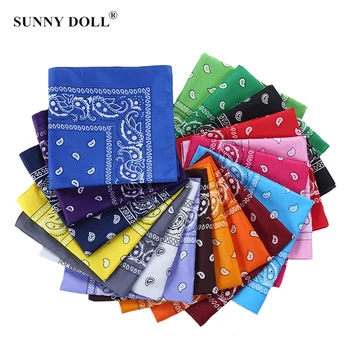 

12 pcs/set Magic Head Square Scarf Biker Sports Headwear Hip Hop Bandana Hair Band Scarf Neck Wrist Wrap Scarves Handkerchief