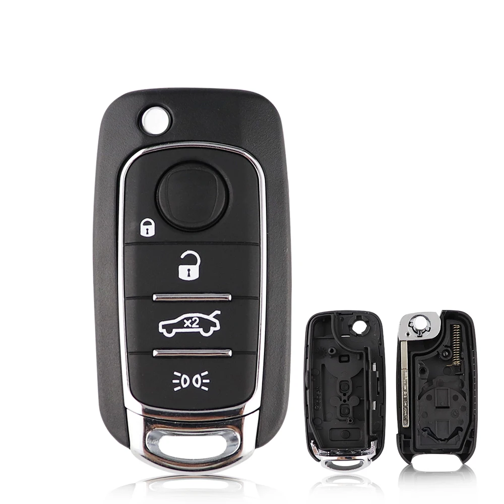 Keyforkess3/4 Pulsante di Vibrazione Pieghevole Chiave Auto Chiave A Distanza Fob Caso di Borsette Per Fiat Egea Tipo 500X Toro Con Uncut Lama SIP22 - H30e25cf5cc6945bb8d7df1c1a6cab9b6k