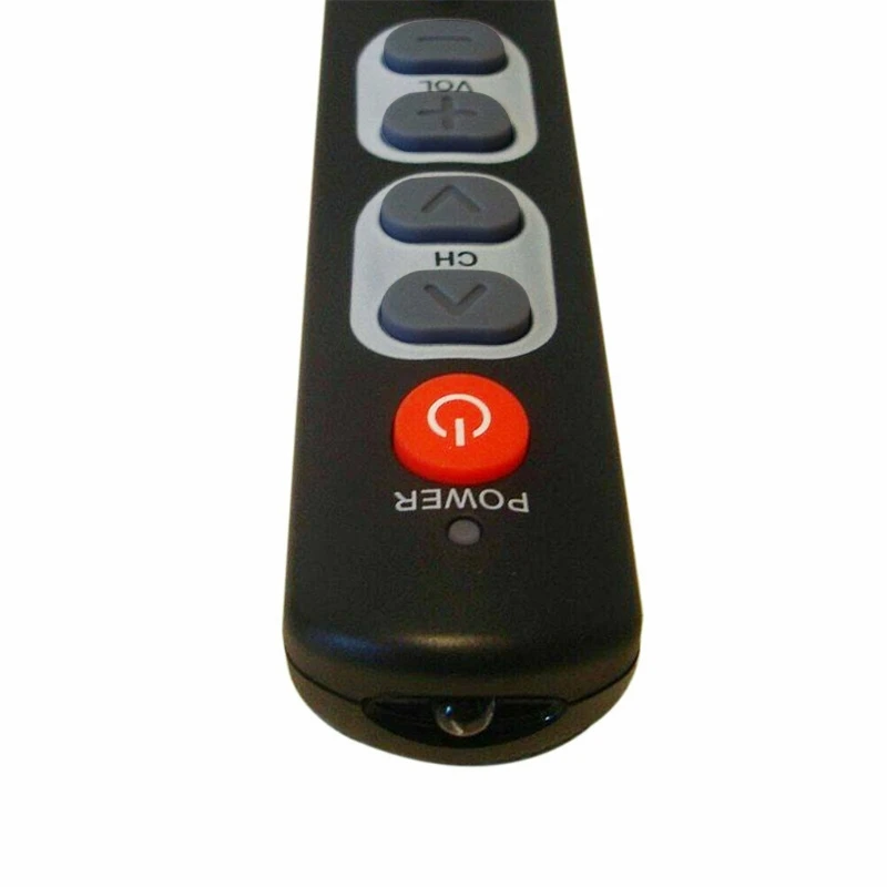 Home 6 Keys Compact and clear Remote Controller Accessories Programmable Universal ABS Smart Learning for elderly people - 4