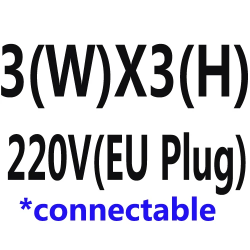 Гирлянда 3x1/3x2/3x3 м светодиодный гирлянды-сосульки рождественские сказочные огни для дома Свадебные/вечерние/занавески/сад/украшение окна - Испускаемый цвет: 3M(W) x3M(H) 220V EU