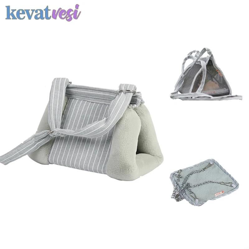 

Pet Hamster Cage Hammock Soft Warm Hanging Nest Parrot Grid Bag Small Pets Hamster Squirrel Bird Chinchilla House Suits Supplies