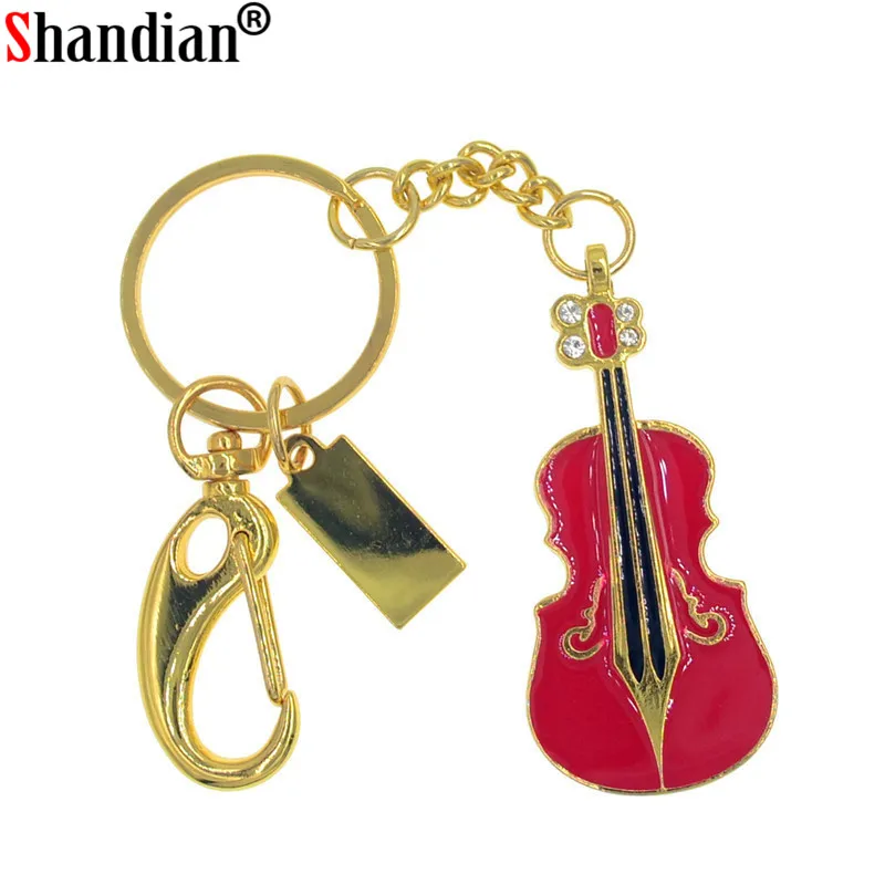 SHANDIAN, новинка, mini usb 2,0, металлическая внешняя карта памяти для гитары, 4 ГБ/8 ГБ/16 ГБ/32 ГБ/64 ГБ, реальная емкость