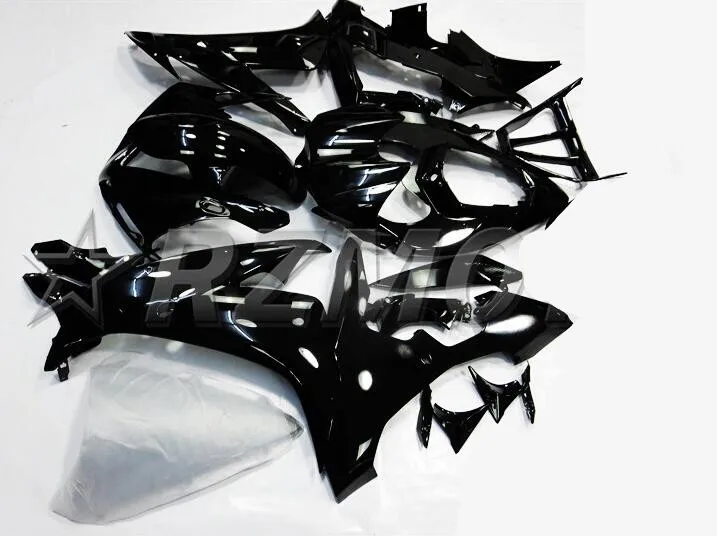 ABS литье мотоцикла Обтекатели подходят для Yamaha YZF-1000-R1 2004 2005 2006 04 05 06 обтекатель кузова набор на заказ яркий черный