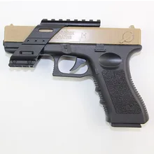 Универсальный Тактический Пистолет пластиковая полимерная база для Glock 17 19 Beretta M9 Quad Rail Пикатинни прицел Лазерное освещение прицела