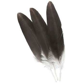 

10Pcs/Lot Natural Eagle Bird Feathers 30-40cm/12-16inch pheasant Selected Prime Eagle Feathers Plumas Carnaval Plume Decoration